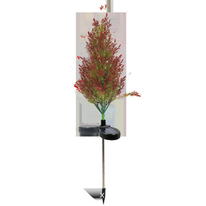 Solar Garden Lights <b>Led</b> <b>Tree</b> Shape Solar Powered Water Resistant Outdoor Decor For Yard Lawn Patio - Product Image 4