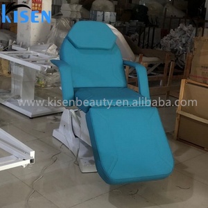 KISEN Original Design Modern Beauty Salon Furniture White Facial Spa Bed 3 Motors <b>Electric</b> Massage <b>Table</b> Bed - Product Image 2