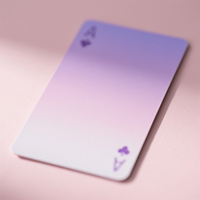 Cartes à jouer personnalisées imprimées de haute qualité Anime mignon rose cartes à jouer en papier écologique de dessin animé personnalisé