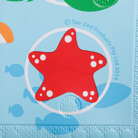 Tapis de bain en PVC à prix d'usine avec impression et indicateur, antidérapant et lavable, pour enfants, pour usage domestique - Product Image 2