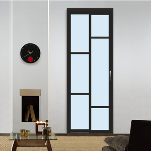 Sistema <span class=keywords><strong>de</strong></span> puerta corrediza y abatible <span class=keywords><strong>de</strong></span> aluminio con aislamiento térmico con hardware <span class=keywords><strong>de</strong></span> deslizamiento suave (para hogares modernos) - Product Image 6