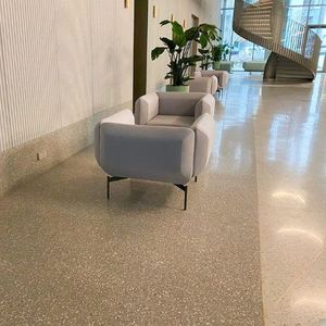 Su misura di alta qualità Terrazzo controsoffitti eleganti <span class=keywords><strong>lastre</strong></span> di cemento artificiale durevole <span class=keywords><strong>per</strong></span> la parete della scala camera da letto all'aperto Hotel - Product Image 5