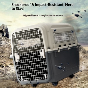 Caja <span class=keywords><strong>de</strong></span> Transporte Aéreo para Mascotas Estándar <span class=keywords><strong>de</strong></span> Air China, Modelo XD-450, Resistente a la Presión, para Perros y <span class=keywords><strong>Gatos</strong></span> Pequeños y Grandes, Transporte Aéreo al Aire Libre - Product Image 2