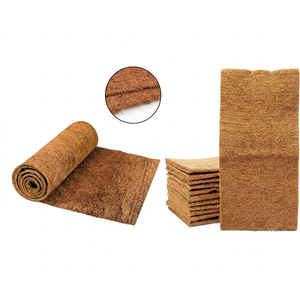 Eco2go Vietnam Tapis en fibre de coco fait main à motif brut, antidérapant, résistant aux produits chimiques, antibactérien, anti-radiation, anti-UV, pour extérieur - Product Image 1