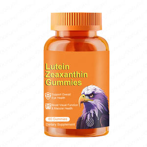 Gommose di Luteina e Zeaxantina per la Salute Oculare Quotidiana, con Estratto di Mirtillo, Supporto Luce <span class=keywords><strong>Blu</strong></span>, a Forma di Stella, Biologiche per Adulti, 60 Pezzi - Product Image 6