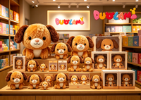 Peluche OEM de haute qualité en tissu doux pour enfants, idéale comme cadeau promotionnel d'entreprise