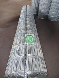Hot-Dip Galvanized Welded Wire <b>Mesh</b> Steel Chain Link Fence <b>Mesh</b> for Fences <b>Gardens</b> Farms Surface Treated Hot Dipped Galvanizing - Product Image 4