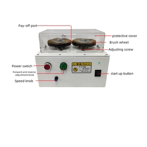High-speed Wire <b>Splitting</b> and De-wiring <b>Machine</b> Braided Wire Brushing <b>Machine</b> - Product Image 6