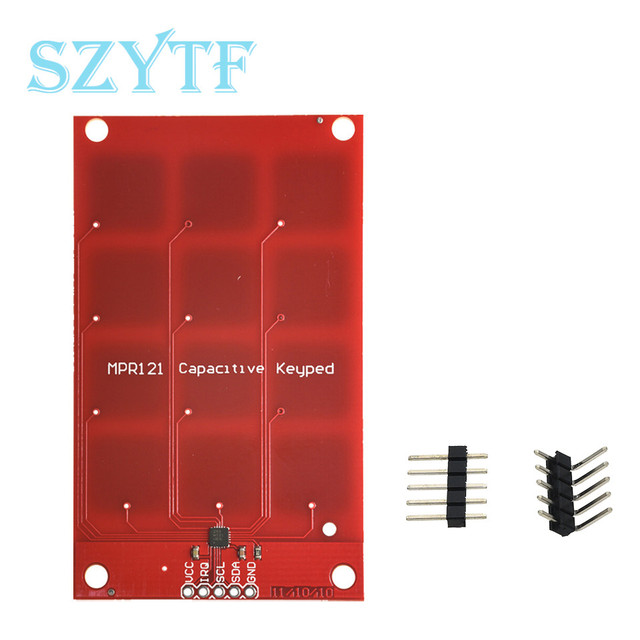 MPR121 Capacitive Touch Sensor Module 3*4 Keys Induction Keyboard Product Category ICs