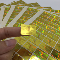 Op maat gemaakte tamperproof hologram stickers met QR-code label en beveiliging verificatiesysteem, hoge kwaliteit