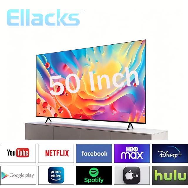 Southeast Exclusive Asia Cheap OEM ODM 50 Inch LED LCD TV DVB-T2 Digital ATV DTV 2K 4K HD FHD SKD CKD Television for Retailers