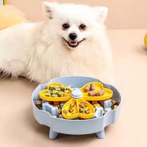 Bunnyhi YZ015 yeni tasarımlar köpek oyuncak bulmaca eğitim komik besleme kasesi IQ GamesTreat köpek yavaş besleyici Pet interaktif oyuncak - Product Image 5