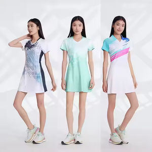 เสื้อโปโลฟิตเนสสำหรับผู้หญิงขายส่ง น้ำหนักเบา เหมาะสำหรับออกกำลังกาย เล่นกีฬา แบดมินตัน เทนนิส กระโปรงกางเกง กระโปรงปิคเคิลบอล - Product Image 4