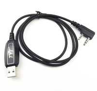 Cable de Programación Tipo C TYT para Radio Bidireccional Digital DMR MD380 MD390 MD UV380 MD UV390 Walkie Talkie