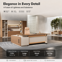 Bureau de direction en forme de L d'angle simple et moderne Meubles de haute qualité durables avec tiroir de meuble de table pour les directeurs d'avocats