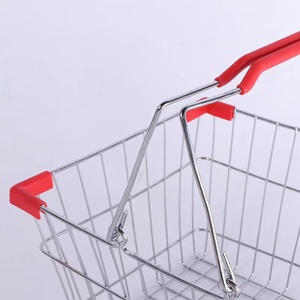 Cestino in acciaio cromato <span class=keywords><strong>per</strong></span> negozio e supermercato superba qualità in metallo - Product Image 5
