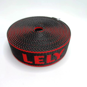 Sangle Jacquard en fibre Sangle de bagage extra épaisse Ceinture de sécurité en polypropylène PP Ceinture de traction à forte traction - Product Image 3