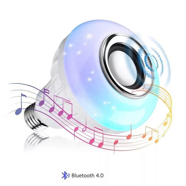 Hot Products Wireless Rgb Smart Music BT Led Bulb Speaker