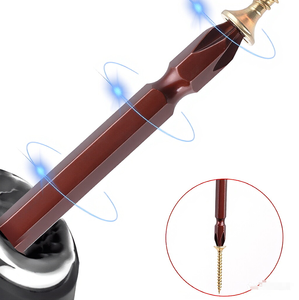 Juego de Puntas de <span class=keywords><strong>Destornillador</strong></span> Eléctrico de Doble Cabeza Phillips de Acero al Cromo-Vanadio de Alta Capacidad y Varias Longitudes de Grado Industrial - Product Image 3