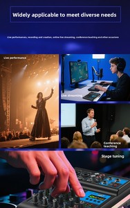 <span class=keywords><strong>Mezclador</strong></span> GAX-UT4 sin Controlador <span class=keywords><strong>de</strong></span> 4 Canales para el Hogar, Escenario, Bodas, Tarjeta Colorida, Transmisión en Vivo, Escenario Doméstico, <span class=keywords><strong>Mezclador</strong></span> <span class=keywords><strong>de</strong></span> DJ con Bluetooth y USB - Product Image 5