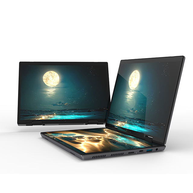 Free Shipping Intel I3-1215U 6 Cores 2026 New Ultrabook 10.95 Inch Dual Touch Screen Aluminum Laptop for Students and Designers