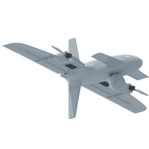 โดรนวิน VTOL UAV มีปีกยาว1.3ม. ทนทานต่อการใช้งานในอุตสาหกรรมเชิงพาณิชย์โดยมีกล้องระดับมืออาชีพ - Product Image 1