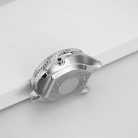 Boîtier de montre de plongée lumineux 7750 44 mm 43 mm en acier inoxydable 300 m