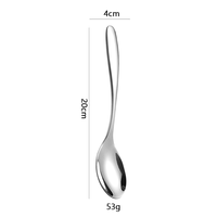 Cuillère à soupe personnalisée avec logo pour mariage, en acier inoxydable doré ou argenté, cuillère à dessert, ensemble de couverts de table
