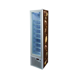 Congelador portátil Meisda SD105 de 105L, blanco, estándar, tipo <span class=keywords><strong>Sub</strong></span>-<span class=keywords><strong>Zero</strong></span>, de acero inoxidable, para exhibición en supermercados, con puerta de vidrio. - Product Image 3