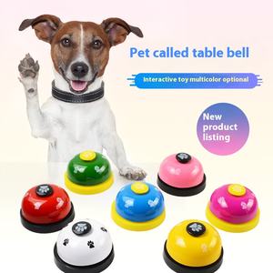 Metallo impermeabile cane formazione campana suoneria per il gatto e cane abbaiare impronta intellettuale giocattolo per animali domestici - Product Image 1