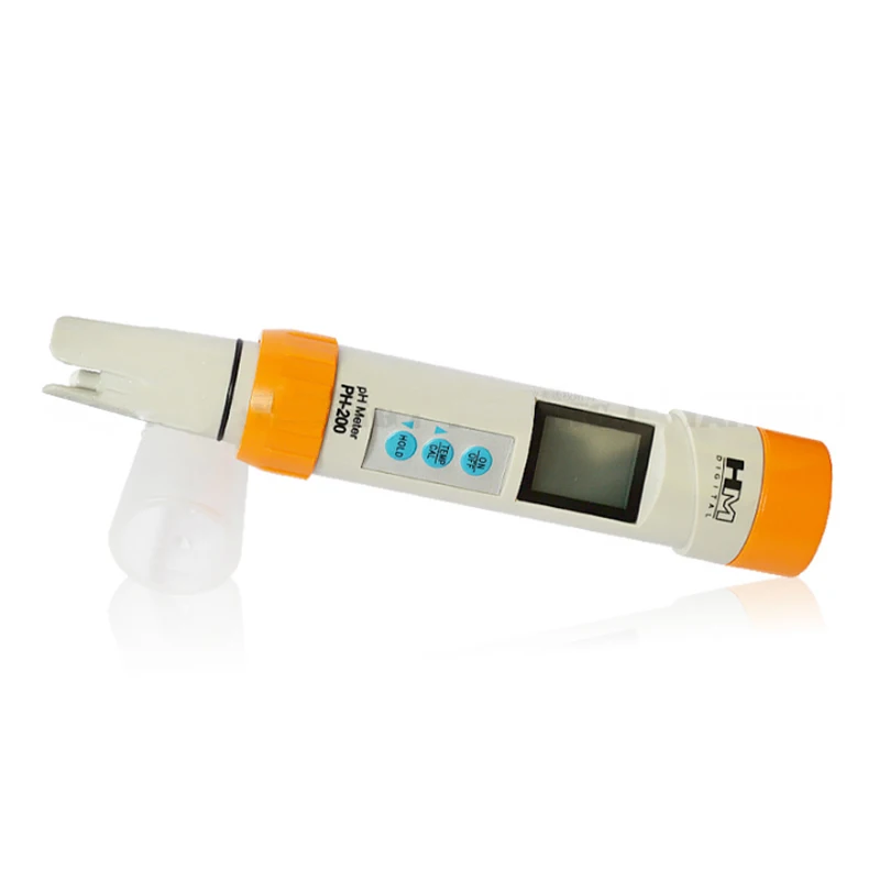 HM Digital PH-200 Waterproof PH Meter - Portable Digital PH Meter