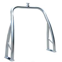 Fabrication de pièces métalliques sur mesure, tour de wakeboard en acier inoxydable sur mesure pour yacht, OEM ODM, tour de ski nautique polie en SS316L