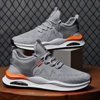 Nouvelles chaussures de sport respirantes pour hommes, chaussures décontractées de style coréen, chaussures de course, chaussures décontractées pour hommes à la mode à bout bas