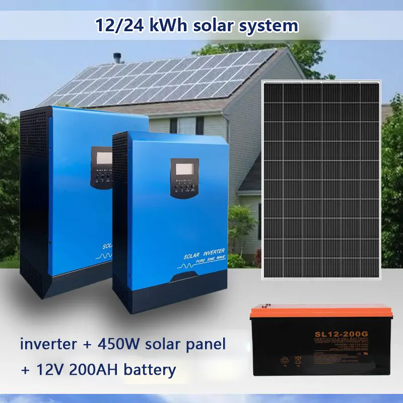 Growatt Hybrid Solar Inverter MPPT 2kw 3.2Kw 3.5kw 5.5kw 6.2kw 12V 24V 48V Solar Off Grid Inverter Wholesale Price From China