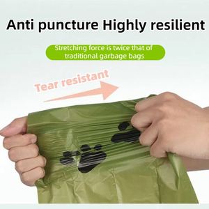 Bolsa para Excremento de Perro Biodegradable, Portátil, Pequeña, con Impresión Personalizada, Rollo Continuo de Color, para Pasear Perros al Aire Libre, Venta Caliente 2024 - Product Image 4