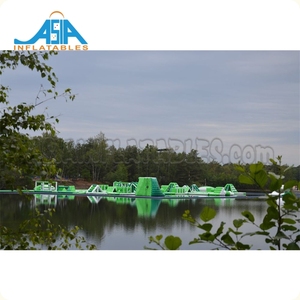 Parc aquatique gonflable vert, m, plus grand, pour 1,5 - Product Image 3