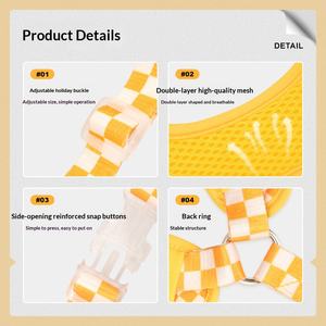 Nouvel accessoire mignon pour chien et chat en polyester solide, idéal pour la promenade en extérieur - Product Image 5