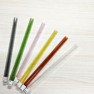 Tubo di vetro borosilicato colorato resistente al calore ad alta trasparenza tubo di vetro trasparente tubo personalizzato Multi formato tubo di vetro campione gratuito