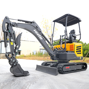 Miniexcavadora de 2 Toneladas, Excavadora Compacta Hidráulica con Motor y Bomba, Radio de Giro Corto, Equipo de Movimiento de Tierras con Cabina - Product Image 5