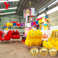 Manèges de fête foraine certifiés CE IAAPA, attractions de parc d'attractions en plein air, manèges à sensations fortes, Crazy Energy Storm, manèges de carnaval à vendre