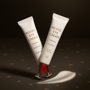 Nhãn Hiệu Riêng 30G Trắng Nhựa Rỗng Massage Mắt Kem Bóp Ống Container Với T-Hình <span class=keywords><strong>Applicator</strong></span> - Product Image 3