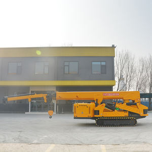 Tonlita laba-laba derek <span class=keywords><strong>12</strong></span> <span class=keywords><strong>Ton</strong></span> 14 <span class=keywords><strong>Ton</strong></span> 16 <span class=keywords><strong>Ton</strong></span> Crawler SPYDERCRANE Fly Jib mengangkat ponsel kaca otomotif keranjang laba-laba derek 10 <span class=keywords><strong>Ton</strong></span> - Product Image 5