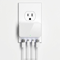 Nouveautés 2025 – Chargeur électrique PD Gan 65W compatible caméra portable, ignifuge, design pliable, sortie 5V/2.4A, Type-C