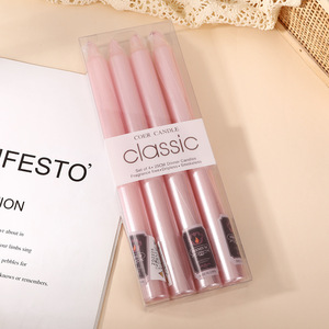 Candele a Bastoncino Stile Europeo OEM/ODM, Senza Fumo <span class=keywords><strong>e</strong></span> Inodore, Candele per Cena, Candeliere in Cera - Product Image 2