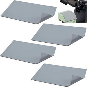 4 hojas de presión de silicona de doble cara, alfombrilla de prensa de calor con corte para tapa HTV y transferencia de vinilo de camisetas, tamaños personalizados - Product Image 1