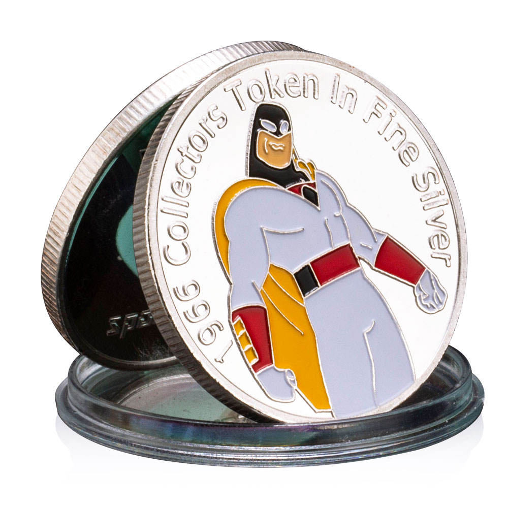 1966 우주 유령 기념품 선물 은도금 동전 컬렉션 기념 챌린지 코인| Alibaba.com