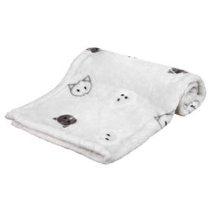 Manta Mimi para Mascotas, 70 x 50 cm, Gris Claro, Funda para Sofá, Cobija Suave para Mascotas, Ropa de Cama Acogedora - Product Image 2