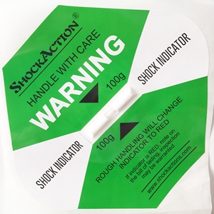 Trung Quốc Thương Hiệu Tác Động Chỉ Số Nhãn Shockactions Tác Động Cảm Biến Sốc Cảnh Báo Bao Bì Nhãn ShockWatcher - Product Image 3