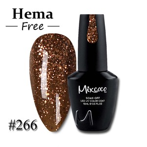 Mixcoco Échantillons gratuits Étoiles brillantes personnalisées Vernis à ongles en gel longue durée Gel UV inodore à tremper Vegan LED Vernis à ongles en gel UV - Product Image 6