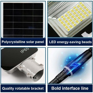 ZY Aluminum Led Solar DC 6V Road <strong>Lifepo4</strong> <strong>Battery</strong> IP65 Waterproof Outdoor 100W 200W 300W Street Light - Product Image 2